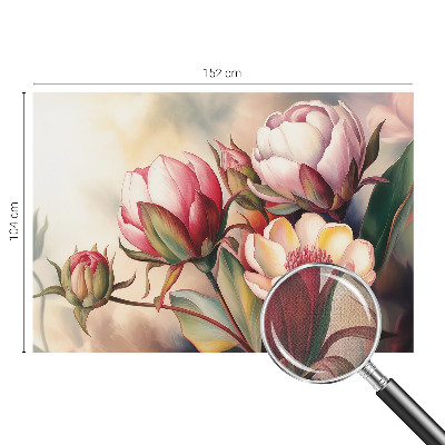 Motivtapete fürs Wohnzimmer Ein Blumenstrauß