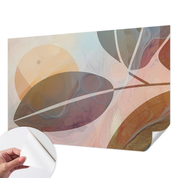 Hochwertige Bildtapete Harmonische Blätter