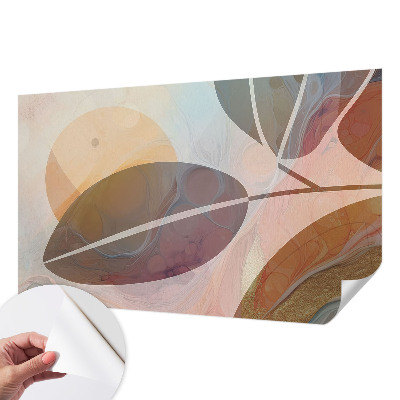 Hochwertige Bildtapete Harmonische Blätter