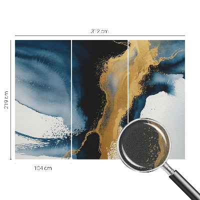 40D-Fototapete Farbenfrohe Abstraktion