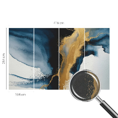 40D-Fototapete Farbenfrohe Abstraktion