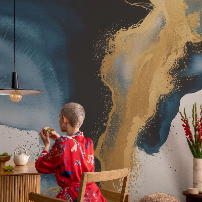 40D-Fototapete Farbenfrohe Abstraktion