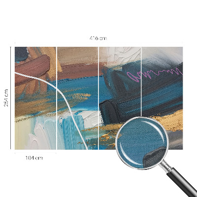 40D-Fototapete fürs Schlafzimmer Abstraktes Muster