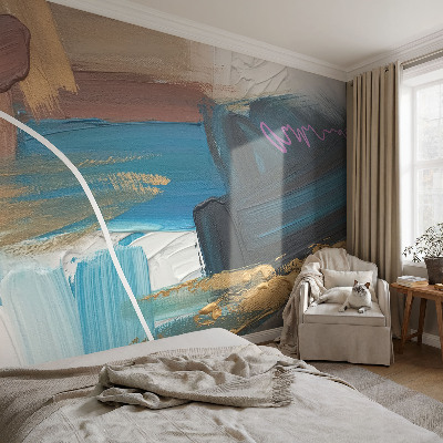 40D-Fototapete fürs Schlafzimmer mit abstraktem Muster