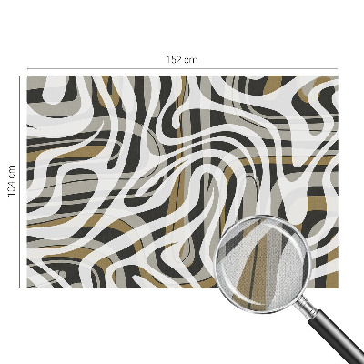 40D-Fototapete fürs Wohnzimmer Abstrakte Linien