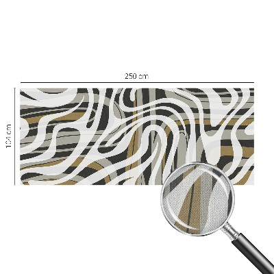 40D-Fototapete fürs Wohnzimmer Abstrakte Linien