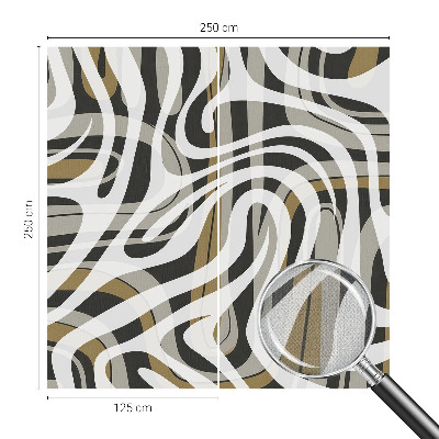 40D-Fototapete fürs Wohnzimmer Abstrakte Linien