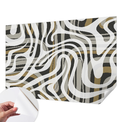 40D-Fototapete fürs Wohnzimmer Abstrakte Linien