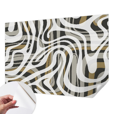 40D-Fototapete fürs Wohnzimmer Abstrakte Linien