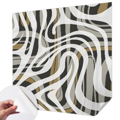 40D-Fototapete fürs Wohnzimmer Abstrakte Linien