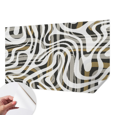 40D-Fototapete fürs Wohnzimmer Abstrakte Linien