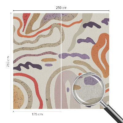 Hochwertige Bildtapete Abstrakte Muster