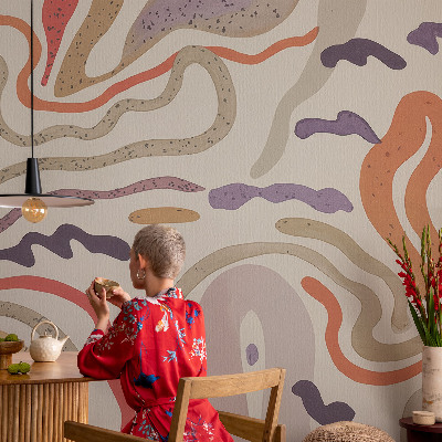 Hochwertige Bildtapete Abstrakte Muster