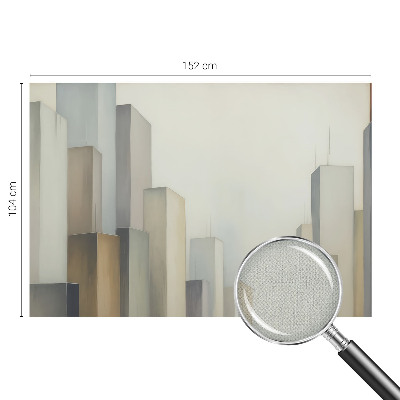 Moderne Fototapete nach Maß Wolkenkratzer der Stadt