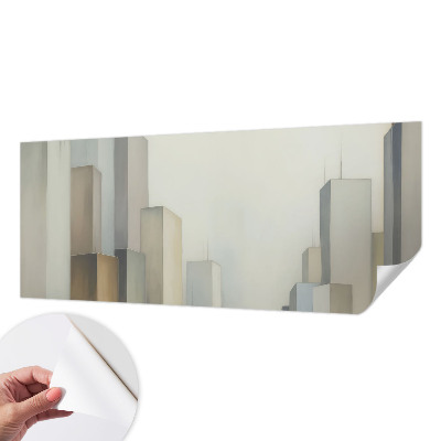 Moderne Fototapete nach Maß Wolkenkratzer der Stadt