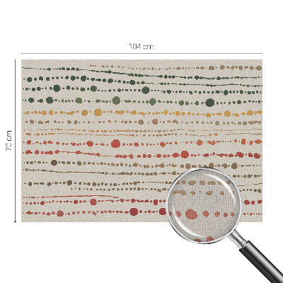 Selbstklebende Fototapete für die Wand Bunte Punkte