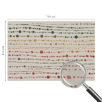 Selbstklebende Fototapete für die Wand Bunte Punkte