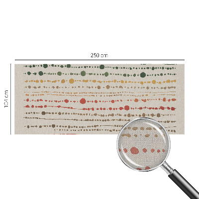 Selbstklebende Fototapete für die Wand Bunte Punkte