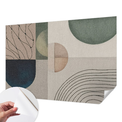 Selbstklebende Fototapete Geometrische Formen