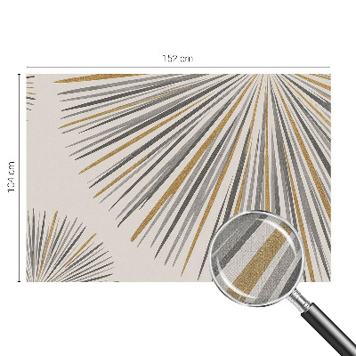 Selbstklebende Fototapete fürs Kinderzimmer Geometrische Fächer