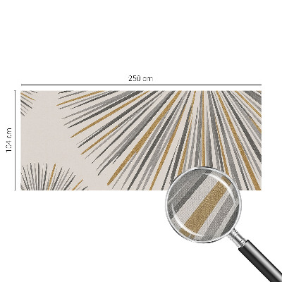 Selbstklebende Fototapete fürs Kinderzimmer Geometrische Fächer