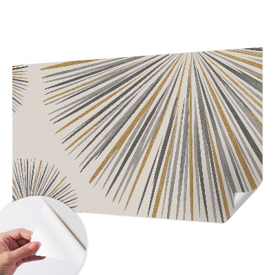 Selbstklebende Fototapete fürs Kinderzimmer Geometrische Fächer