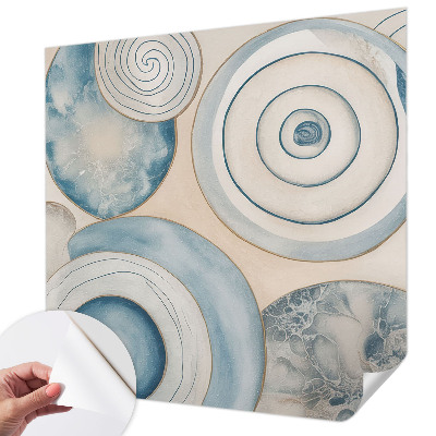 41D-Fototapete fürs Wohnzimmer Spiralwirbel