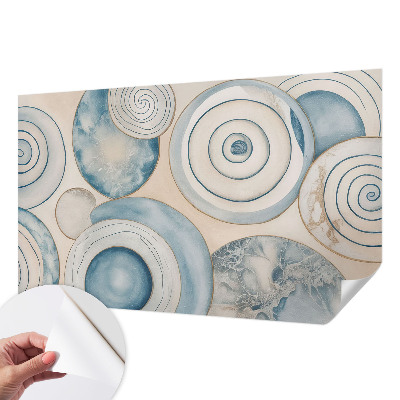 41D-Fototapete fürs Wohnzimmer Spiralwirbel