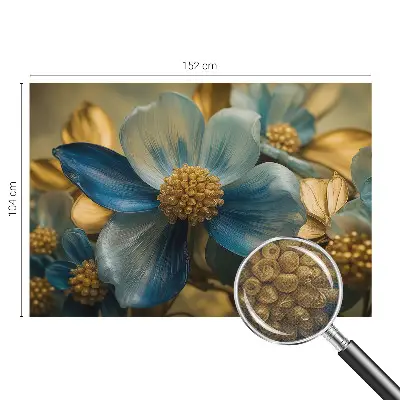 Motivtapete nach Maß mit Blumenarrangement