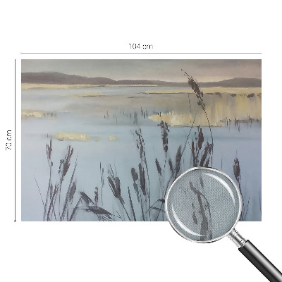 Moderne Fototapete nach Maß Ein ruhiger See