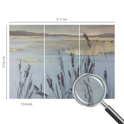 Moderne Fototapete nach Maß Ein ruhiger See