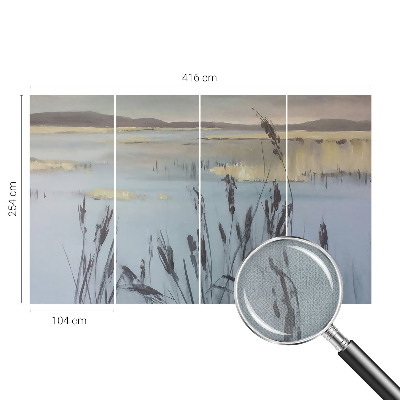 Moderne Fototapete nach Maß Ein ruhiger See