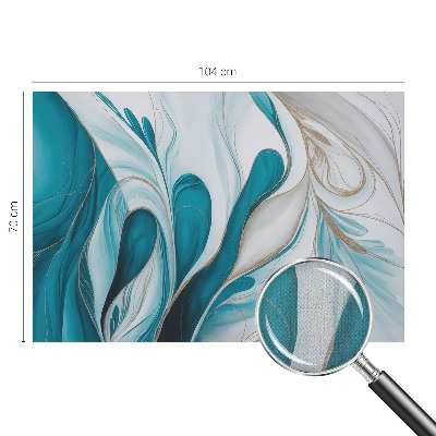 Selbstklebende Fototapete fürs Wohnzimmer Fluidmuster