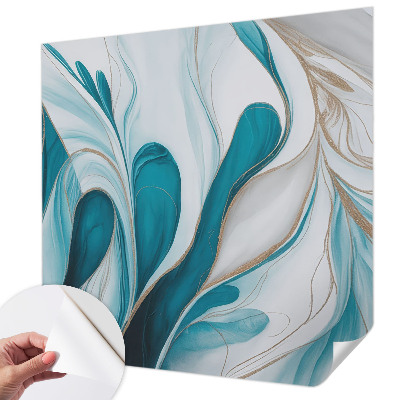 Selbstklebende Fototapete fürs Wohnzimmer Fluidmuster