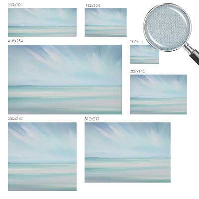 Hochwertige Bildtapete Ruhige See