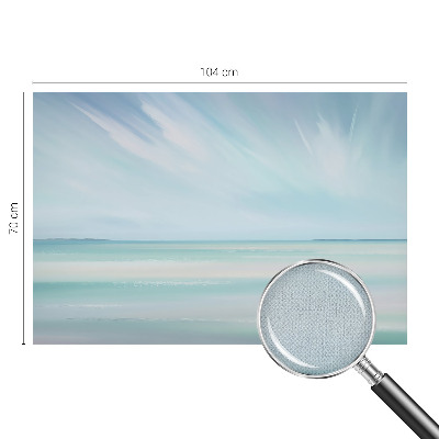 Hochwertige Bildtapete Ruhige See