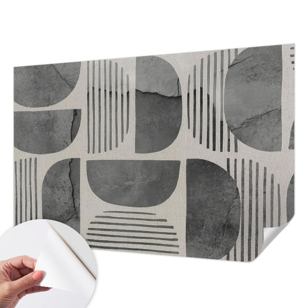 Vintage tapete Geometrische Formen