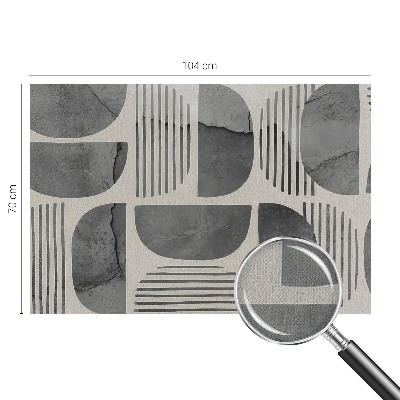 Vintage tapete Geometrische Formen