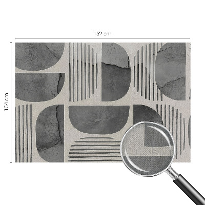 Vintage tapete Geometrische Formen