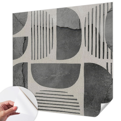 Vintage tapete Geometrische Formen