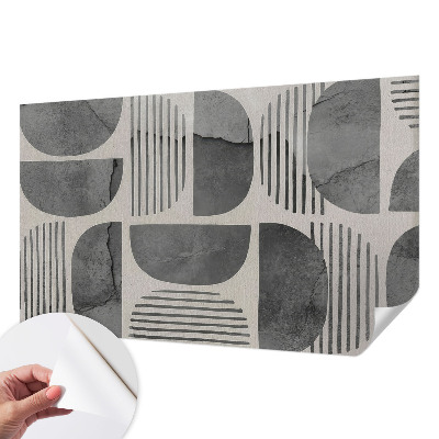 Vintage tapete Geometrische Formen