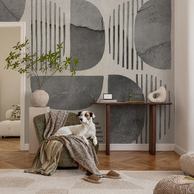 Vintage tapete Geometrische Formen