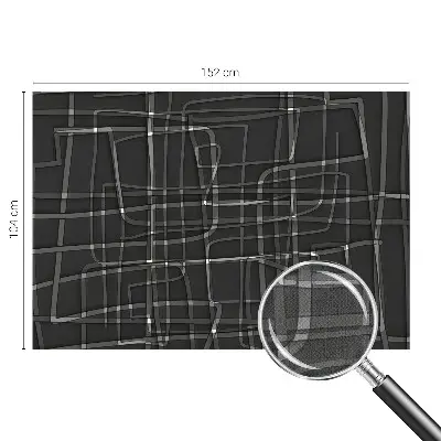 Selbstklebende Fototapete mit abstrakten Linien als Motiv