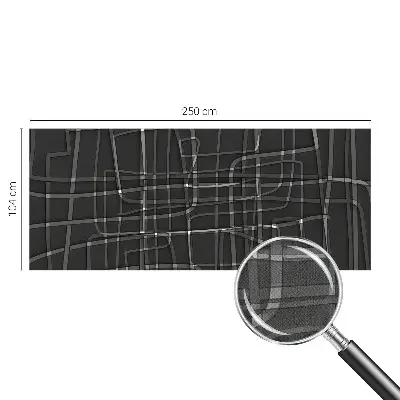 Selbstklebende Fototapete mit abstrakten Linien als Motiv