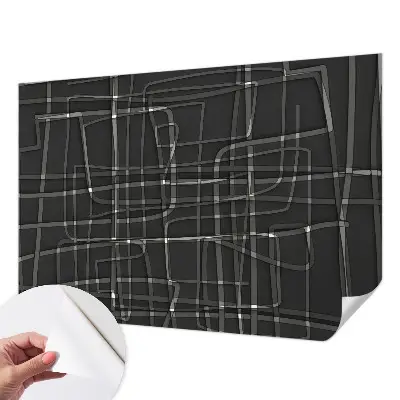 Selbstklebende Fototapete mit abstrakten Linien als Motiv