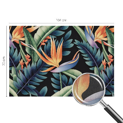 43D-Fototapete fürs Wohnzimmer Paradies-Thema