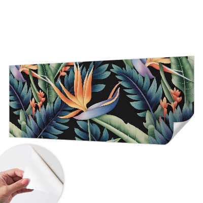 43D-Fototapete fürs Wohnzimmer Paradies-Thema