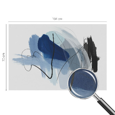 Motivtapete fürs Wohnzimmer Farbenfrohe Abstraktionen