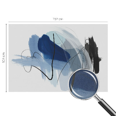 Motivtapete fürs Wohnzimmer Farbenfrohe Abstraktionen