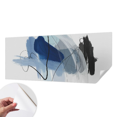 Motivtapete fürs Wohnzimmer Farbenfrohe Abstraktionen